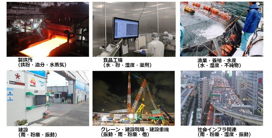 防塵PC・防水PC 仕様環境